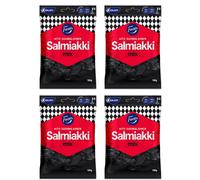 4x Fazer Salmiakki Mix 180g, caramelo de regaliz salado finlandés