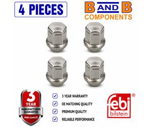 4x FEBI 26287 Tuercas Rueda M14x1.5 21mm Ford Galaxy S-Max Jaguar Land...