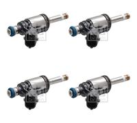 4x FEBI BILSTEIN Inyector de combustible con junta Para BMW 1er 116i