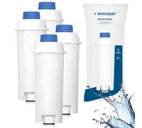 4x Filtro de agua para Delonghi ECAM ESAM BCO repuesto de DLS C002 SER 3017 +...