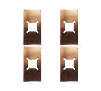 4X for RTX 3060 3080 3090 Backplane Pure Copper Heat Sink Card Memory Auxiliary Radiator 90X180MM(5mm)