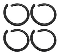 4X Funda de Goma for Resorte helicoidal de Coche, cojín for Asiento Delantero y Trasero, Amortiguador, Accesorio de protección Aislante de suspensión