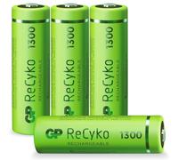 4x GP ReCyko Batería AA NiMH 1300mAh Mignon LR06 LR6 1,2V