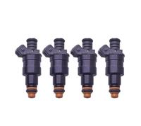 4x inyector de combustible Compatible for Porsche 924 924 S 944 25 2.5L 2.7L 83-92 0280150158 boquilla de inyección Bico de gasolina for coche 93060612000
