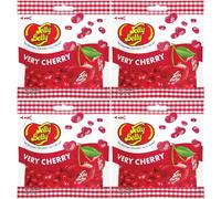 4x Jelly Belly Muy Cereza Sabor Jelly Granos 70g Bolsa Americano Candy