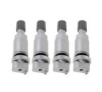 4x Kit de sistema TPMS para sensor de presión de neumáticos, Vástago de válvula, Compatible con Peugeot 407 407SW