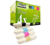 4X Kraft Office Supplies Cartucho de tóner Compatible para Oki ES5430 ES5461DN ES5461 ES3451DN ES5430DN ES3451 reemplaza 44469814 44469740-44469742 Set