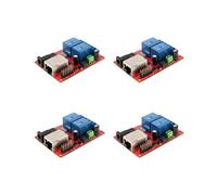 4X LAN Ethernet Tarjeta de Relé de 2 VíAs Interruptor de Retardo MóDulo de Controlador TCP / UDP Servidor WEB
