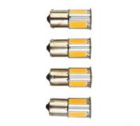 4x LED Ámbar 1156 4 COB Señal Giro 12V DC | Ámbar , tecnología 4 COB, voltaje 12V DC, ideal para intermitentes, compatible BA15s