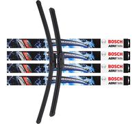 4x Limpiaparabrisas Hoja 3397007460 530mm/450mm AeroTwin SET BOSCH AM460S