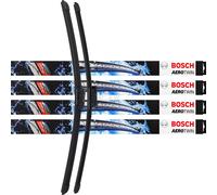 4x Limpiaparabrisas Hoja 3397009051 530mm/530mm AeroTwin SET BOSCH A051S