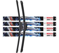 4x Limpiaparabrisas Hoja 3397118906 550mm/530mm AeroTwin SET BOSCH AR550S