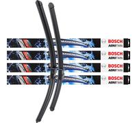 4x Limpiaparabrisas Hoja 3397118927 530mm/475mm AeroTwin SET BOSCH A927S