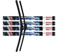 4x Limpiaparabrisas Hoja 3397118933 550mm/550mm AeroTwin SET BOSCH A933S
