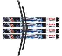 4x Limpiaparabrisas Hoja 3397118936 600mm/475mm AeroTwin SET BOSCH A936S
