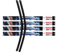 4x Limpiaparabrisas Hoja 3397118955 600mm/575mm AeroTwin SET BOSCH A955S