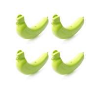 4X Lindo Estuche Protector de Frutas y Plátanos Estuche para Almuerzo Estuche para Plátanos Herramientas de Cocina de Plástico