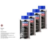 4X Liqui Moly 125Ml Aditivo Para Motocicleta 4T Aditivo De Gasolina 4T
