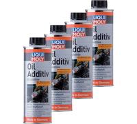 4x Liqui Moly 500ml Oil Aditivo Aceite MoS2 Protección contra Desgaste de 1012