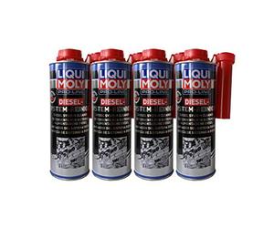 4x LIQUI MOLY 5156 Pro-Line Limpiador de sistema diésel, aditivo 500 ml