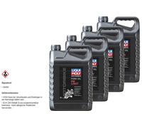 4x Liqui Moly Aceite De Horquilla Para Motocicleta 5W Ligero Aceite De Gabel 5L