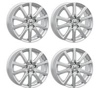 4x Llantas AUTEC SKANDIC 7.0x17 ET18 4x108 Brillantsilber