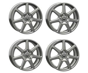 4x Llantas AUTEC TALLIN 7.0x16 ET43 5x112 Titansilber
