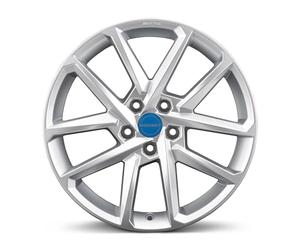 4x Llantas Borbet N 7.5x18 ET46 5x112 crystal silver compatible con VW Beetle Caddy Cross Golf e-Golf Eos Golf ID.3 Jetta Passat Tour