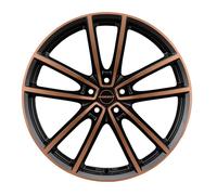 4x Llantas Borbet W 8x19 ET48 5x112 black copper polished matt compatible con Seat Alhambra Altea Born Cupra Leon ST Cupra Leon Leon