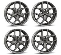 4x Llantas Borbet Y 8x18 ET40 5x114,3 titan matt