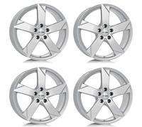 4x Llantas Rial Kodiak 7.0Jx17 ET39 5x114,3 polar-silber compatible con LEXUS IS 200 300 IS 250 300H IS220d IS250 NX300H UX