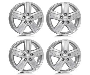 4x Llantas Rial Transporter 6.0Jx15 ET68 5x118 polar-silber compatible con FIAT Ducato
