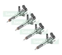 4x LUCAS Inyector Inyección Diesel para Citroën Berlingo 1.6 HDi 115 C4