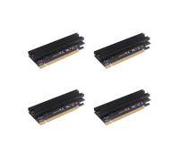 4X M.2 Nvme Ssd Adaptador M2 A Pcie 3.0 X16 Tarjeta Controladora Interfaz de M Tecla Soporte Pci Express 3.0 X4