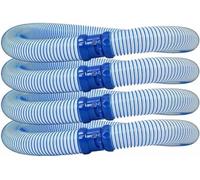 4X Manguera de Bloqueo Giratorio para Piscina Compatible con Zodiac Baracuda MX6 MX8 X7 T3 T5 AX10 G1 Manguera de Aspiradora de Piscina Robot Limpiador de Piscina Mecánico de Succión (4, AZUL)