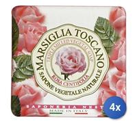 4X Marsella Toscano Jabón 200 Gramos Rosa