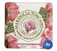 4X Marsella Toscano Jabón 200 Gramos Rosa