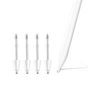 4X Metálica Puntas de Repuesto para Xiaomi Focus Pen Xiaomi Pad 6S Pro 12,4" & Xiaomi Pad 7/7 Pro 11,2", Más Duradero, Controlar Preciso, Pantalla Amistoso, Blanco