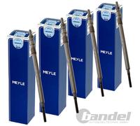 4x Meyle Bujía de Incandescencia Apto para Opel Astra G Omega B Vectra Zafira A