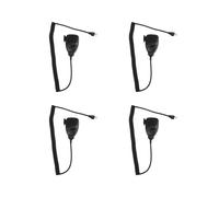 4X Microfono Altavoz de 8 Pines Microfono KMC-30 para Radio Movil TK768 TK868 TK-760 TK-980 TM-271A TM-461A TM-471A