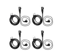 4X Microfono Auricular del Tubo del Sonido del Aire para Midland Walkie Talkie GXT G6 G7 G8 G9 75-810 GXT650 LXT80 Auricular Inalambrico
