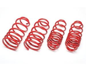 4x Muelles deportivos - suspensión deportiva - kit muelles deportivos bajos - rebaje de suspensión 40/40 mm GOLF 3 III 1H + CABRIO 1E, VENTO 1H