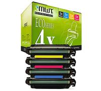 4X MWT Remanufactured Toner Compatible para HP Laserjet Pro 500 Color MFP M 570 dw dn sustituye CE400A-03A
