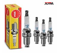 4X NGK BKUR6ET-10 2397 BUJÍAS PARA AUDI A4 VW GOLF 4 5 PASSAT POLO SEAT SKODA