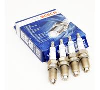4x Original Bosch Bujía Kit para Audi VW Opel 1.8 2.0 2.2 entre Otros Flr 8 Ldcu