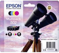 4x Original Epson Tinta Cartucho 502 para Workforce 2860 2865 5100