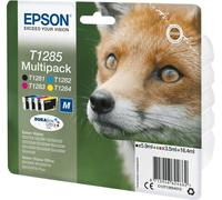 4x Original Epson Tinta T1285 para Lápiz Táctil SX 125 130 235W 425W 430W 435W