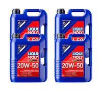 4x Original Liqui Moly 5L Aceite de Motor Aceite Touring High Tech 20W-50 Oil