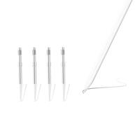 4X Original Puntas de Repuesto para Xiaomi Focus Pen Xiaomi Pad 6S Pro 12,4" & Xiaomi Pad 7/7 Pro 11,2", Más Duradero, Controlar Preciso, Pantalla Amistoso, Blanco