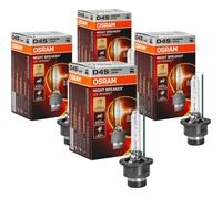 4x OSRAM D4S XENARC XENON NIGHT BREAKER 220 Hasta +220% 4400 K Modelo 2024/25